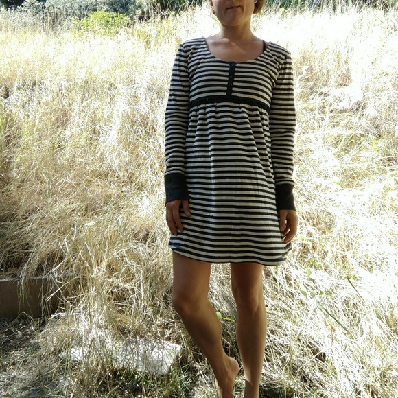 Striped Sweater Dress - Picture 5 of 5